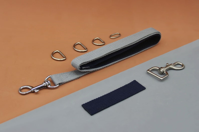 Navy Blue Dog Collar and Leash Matching Set With Soft Padded Etsy