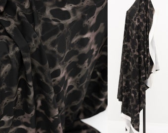 Dyed Printed Dress Fabrics, Speckled Messy Fabrics, Designer Pop Fabrics, Dark Textured Fabrics, Couture Designer Fabrics