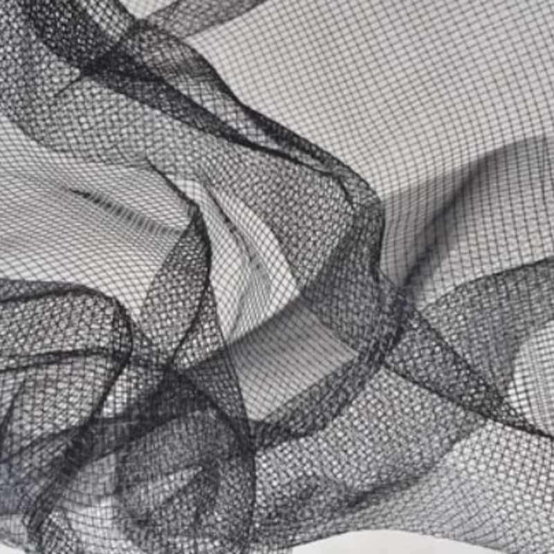 Black Mesh Fabric - Etsy