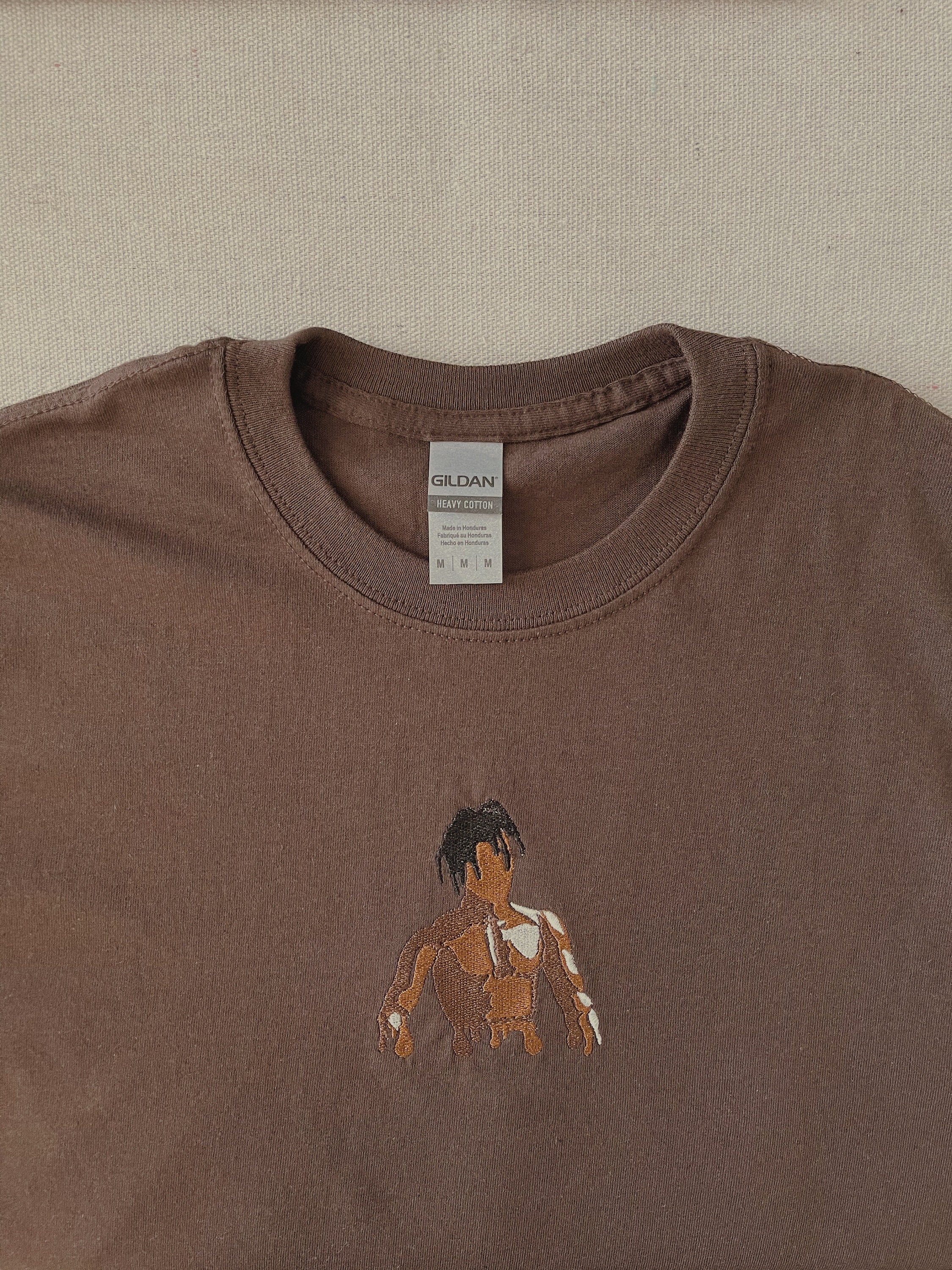 overdyed black t shirt