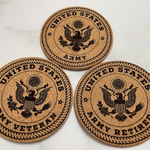 Army Coasters - set of 5 Digital Files