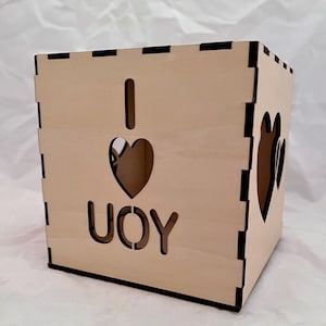 Love Lightbox. Dzień Matki, Najlepsza Mama, Kocham Cię, Kochamy Cię, Plik cyfrowy, Pomysł na prezent, Glowforge, SVG Plik laserowy Plik Lightbox