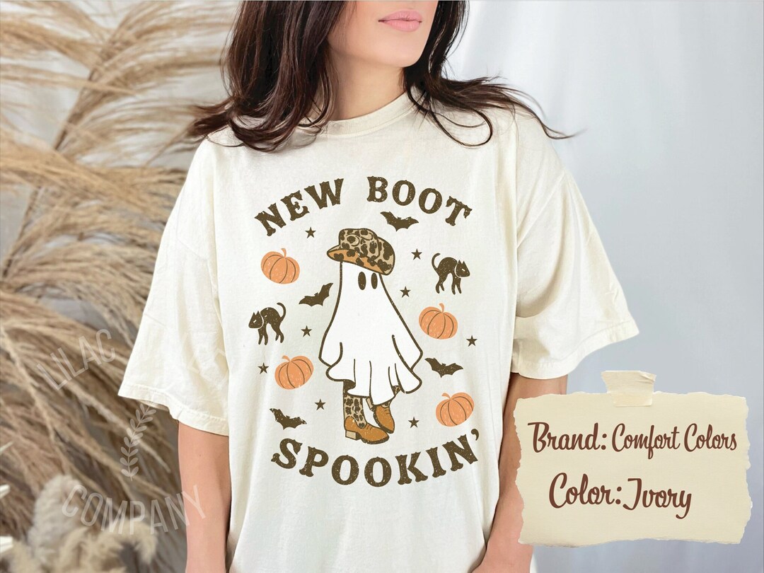 T-shirt Graphique BK Spooks N Scoots – Gris Taille L Homme Occasion