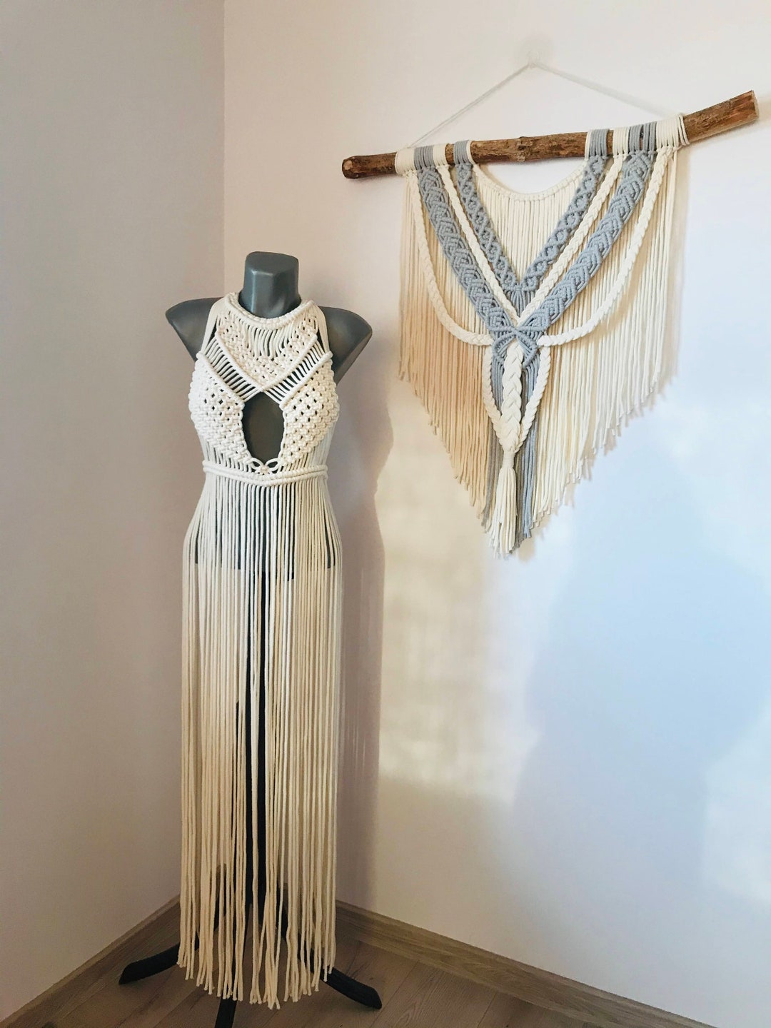 MACRAME DRESS - Etsy