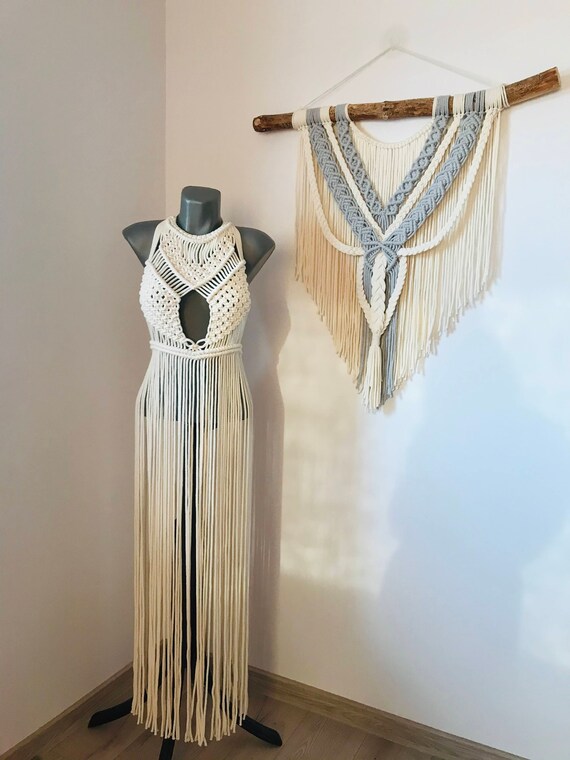 MACRAME DRESS Etsy