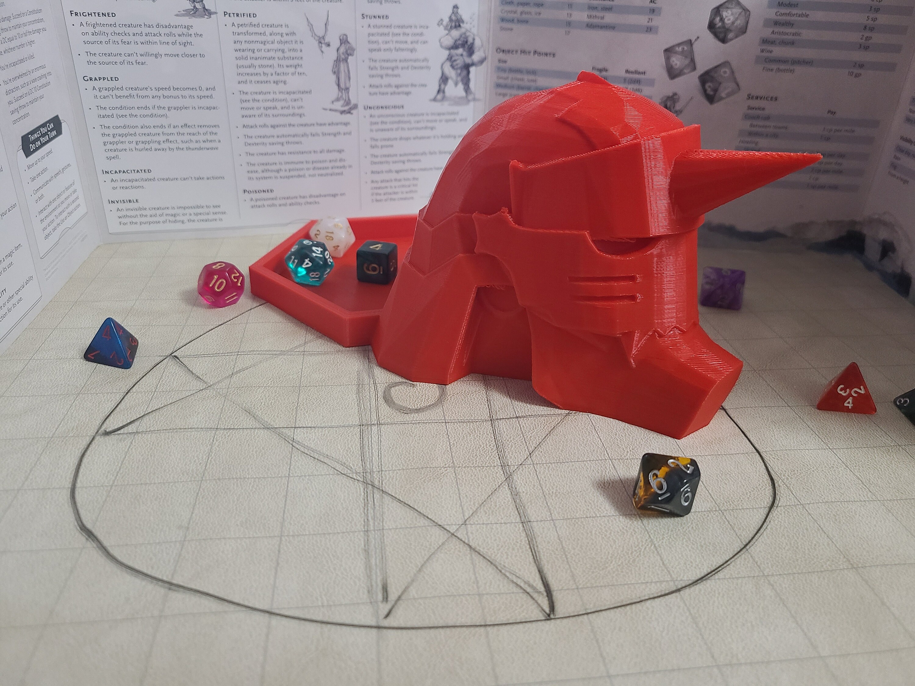 Full Metal Alchemist Alphonse Elric Helmet 3d Printed Dice Etsy