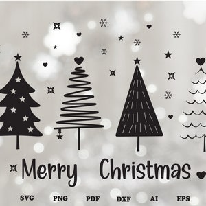 Christmas Tree Svg, Merry Christmas Svg, Christmas Shirt Svg, Christmas Svg, Png Instant Download, Holiday Svg, Cricut And Silhouette.