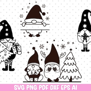 Christmas Gnome Bundle. Gnome Bundla Svg.Gnome merry Christmas.Gnomes Svg Cut File For Cricut.Christmas Bundle.Svg. Png.Gnome Clipart.Gnomes