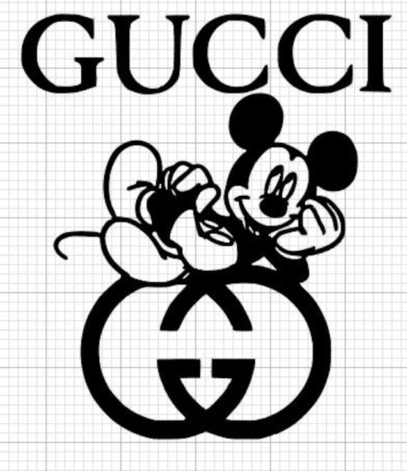 Gucci Mickey Mouse Svg | Etsy