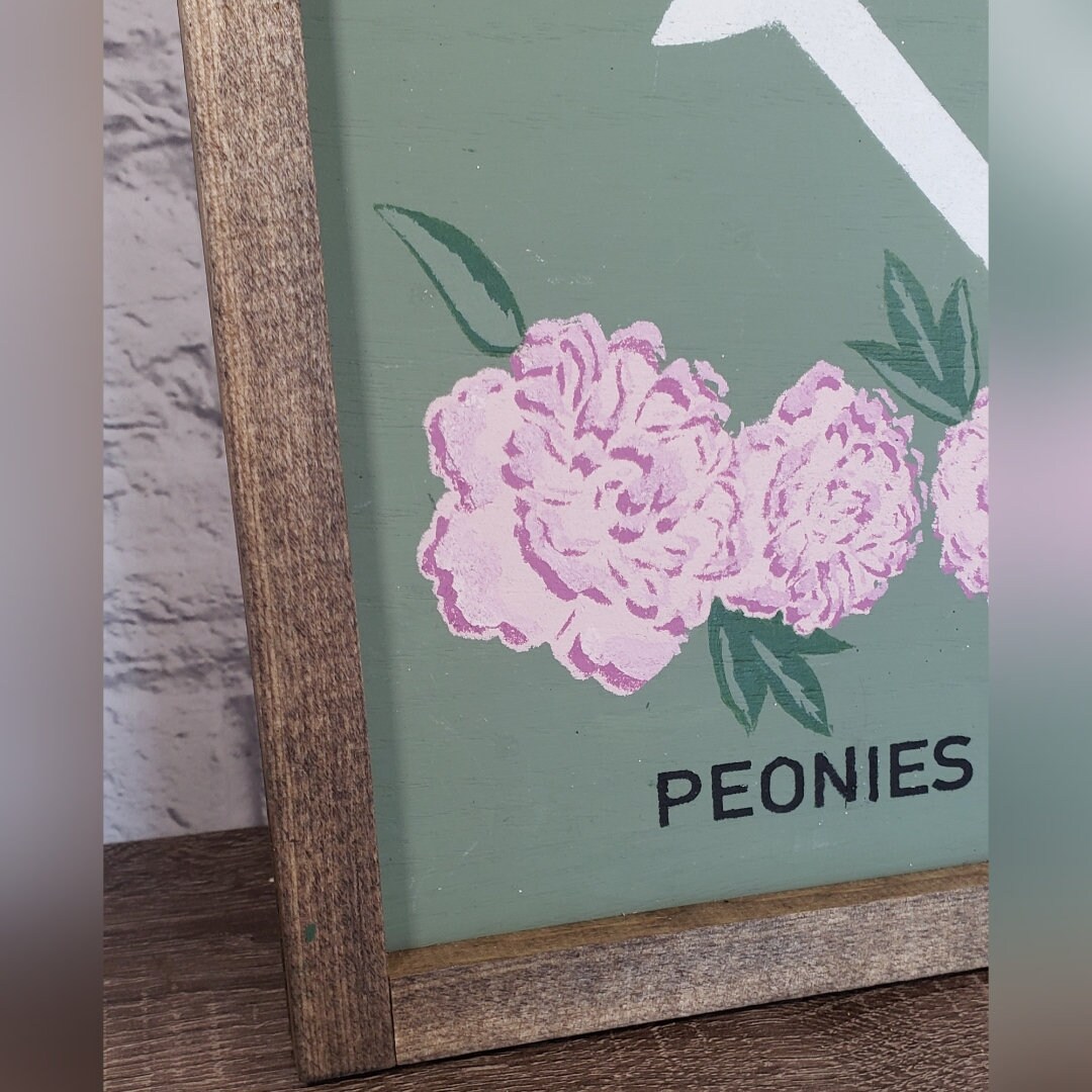 Farm Fresh Stems Farm Fresh Flowers Farmhouse Sign Etsy