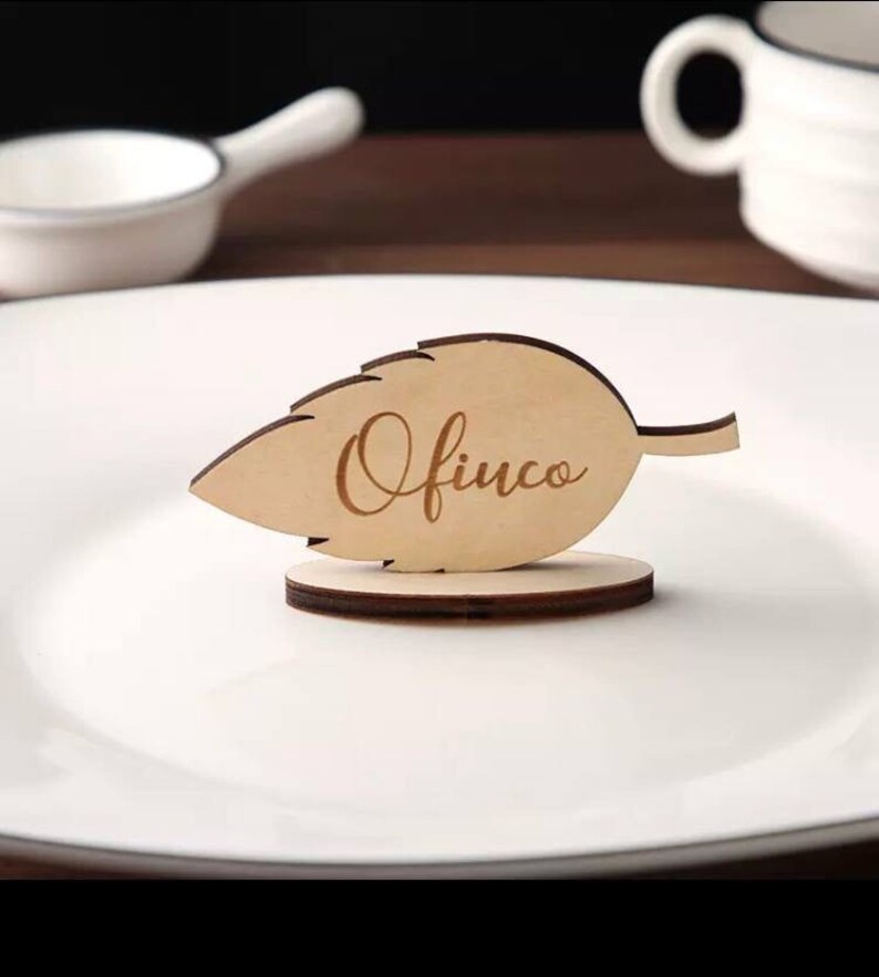 Wooden Name Sign Name Tags Wedding Centerpieces Wedding Place Cards Name Plate Wedding Signage