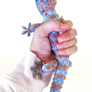 CROCHET PATTERN amigurumi Tokay gecko. image 9