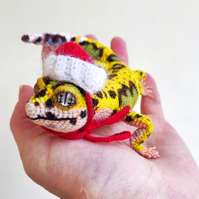 CROCHET PATTERN Leopard Gecko Realistic Amigurumi Lizard PDF Etsy