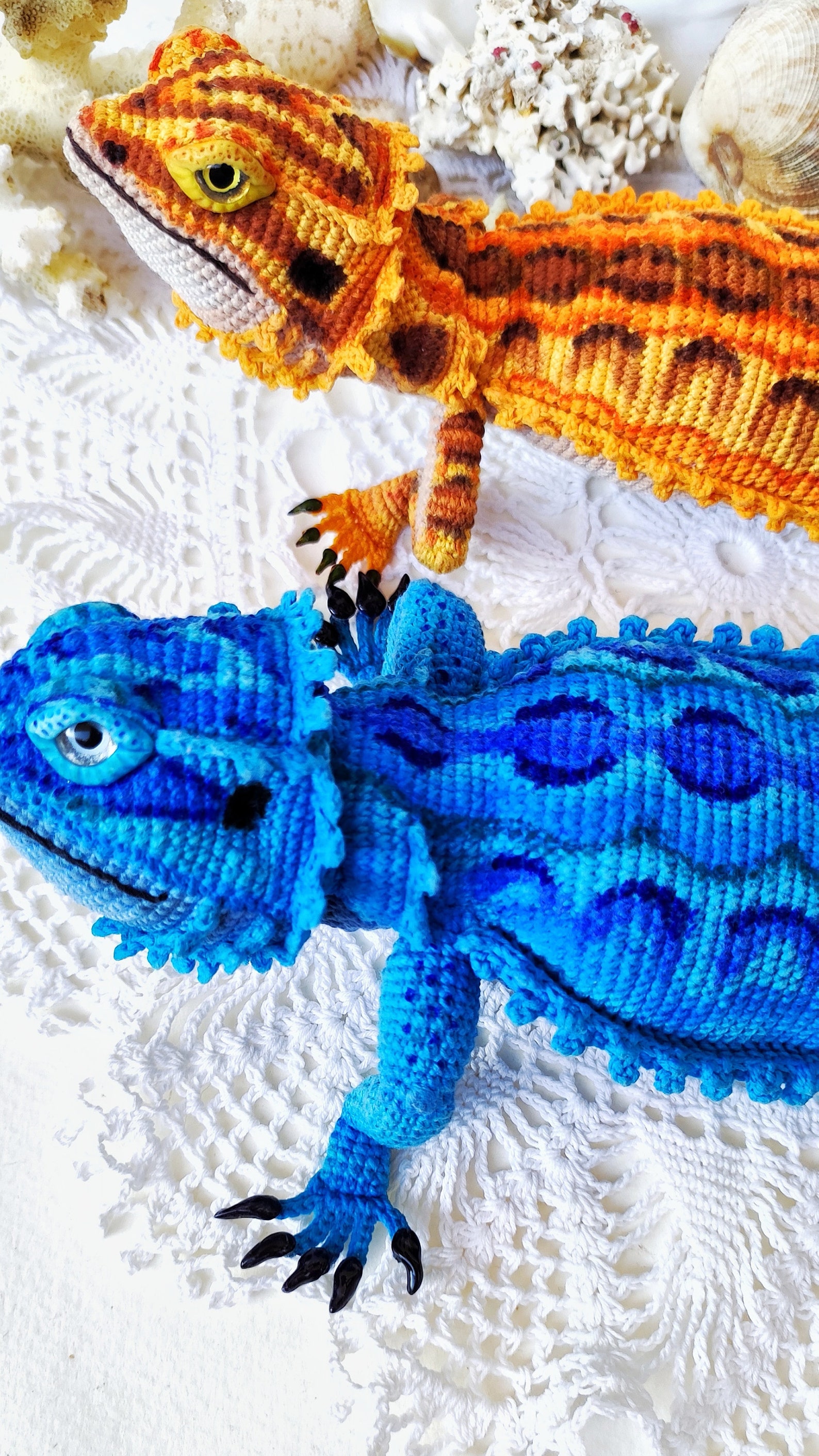 Bearded Dragon CROCHET PATTERN Agama Realistic Amigurumi Etsy
