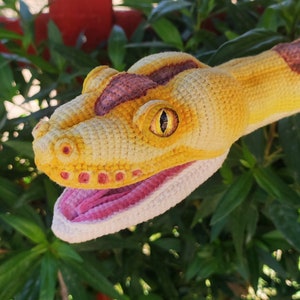 Royal Python CROCHET PATTERN , Ball Python, Regius, Life Size ...