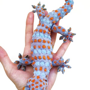 CROCHET PATTERN amigurumi Tokay gecko. image 6