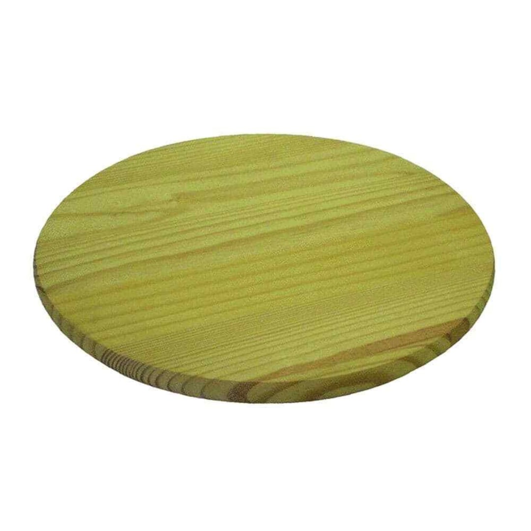 1 in X 2 Ft Diameter ROUND TOP Pine Edge Glued Rounds Table WOOD Circle ...
