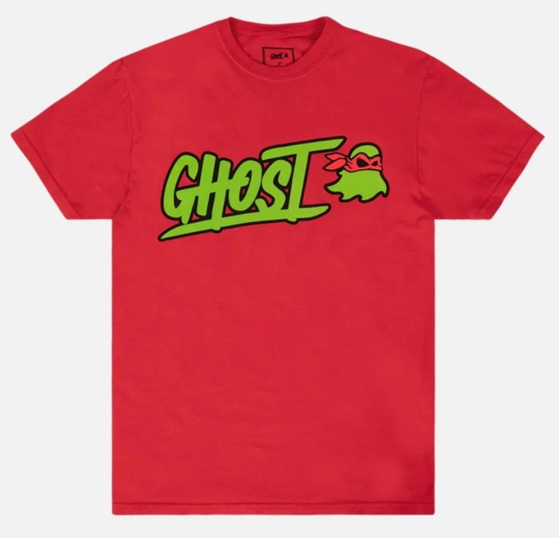 Ghostlifestyle Red ghost X Teenage Mutant Ninja Turtle raphy Tee T