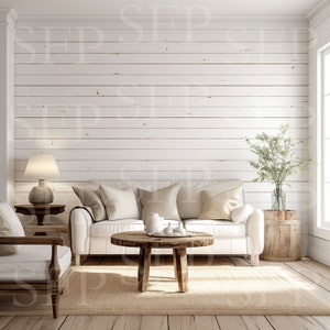 Rustic Farmhouse Living Room Wall Art Mockup 146