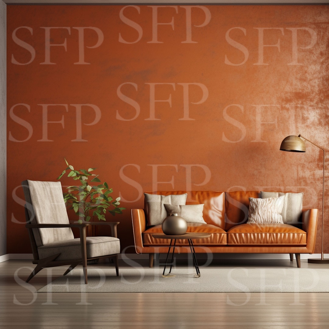 Mid Century Modern Living Room Wall Art Mockup 137 - Etsy