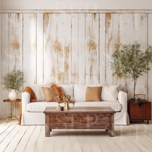 Rustic Farmhouse Living Room Wall Art Mockup 167