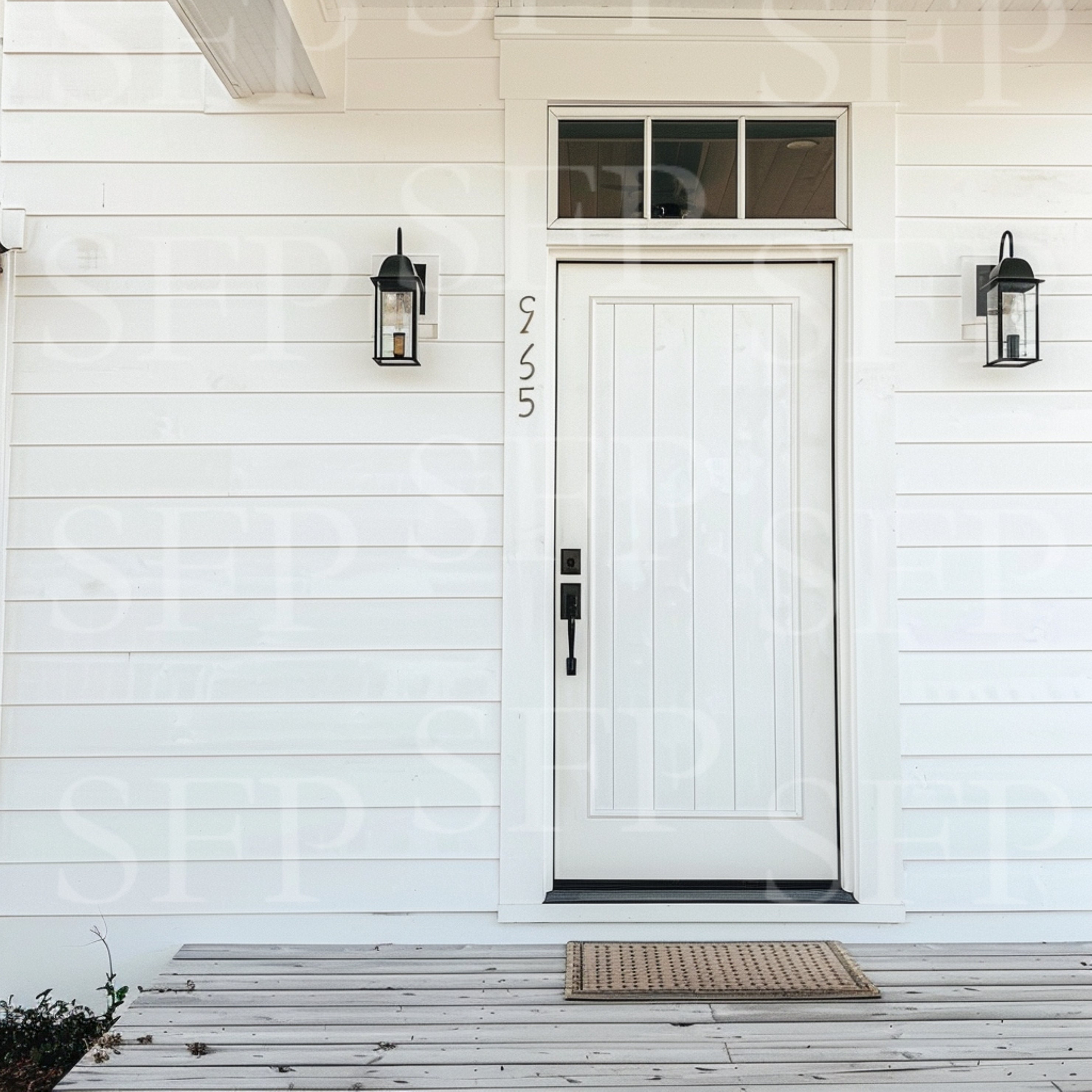 Rustic Farmhouse Exterior Door Art Mockup 245 - Etsy