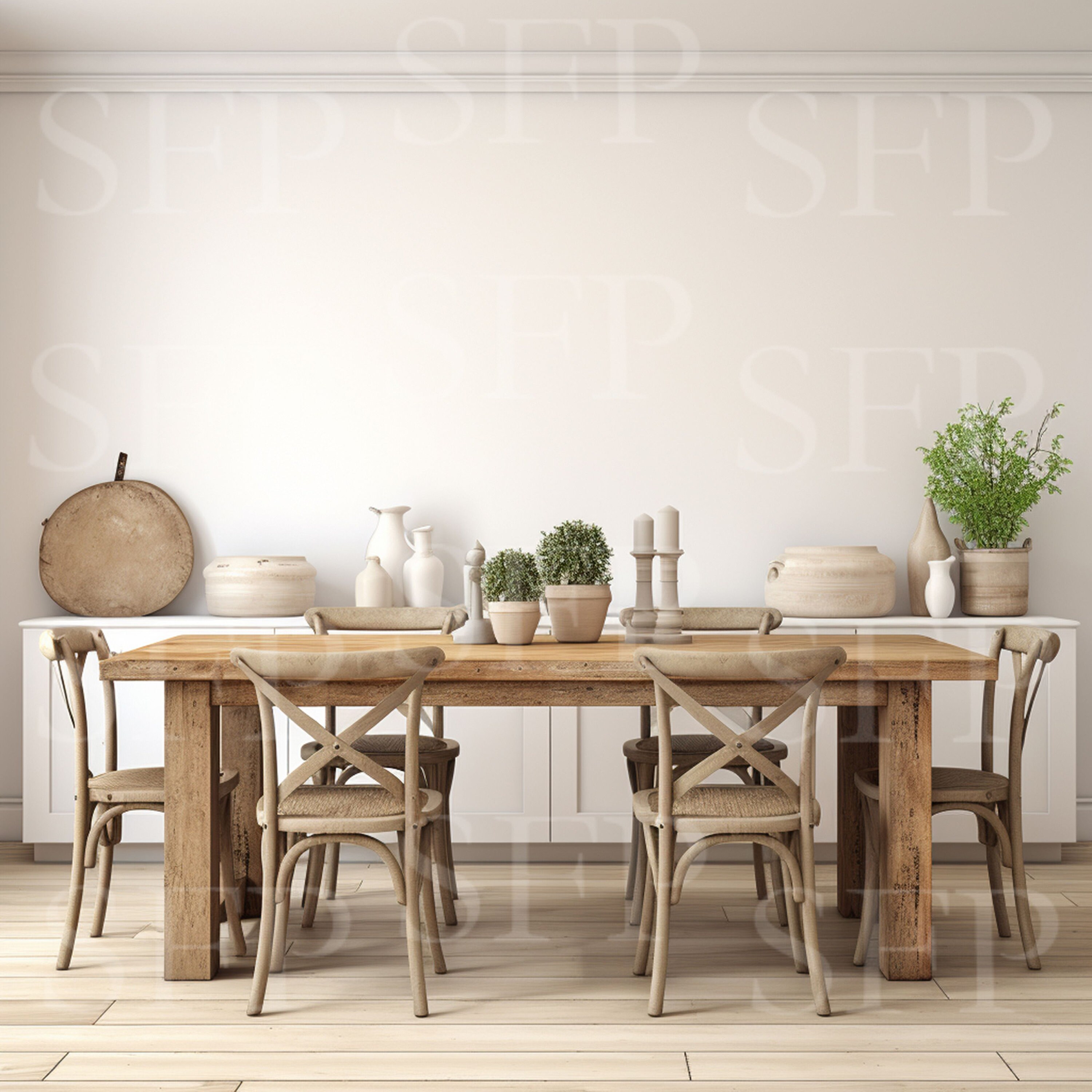 Rustic Farmhouse Dining Room Wall Art Mockup 36 - Etsy