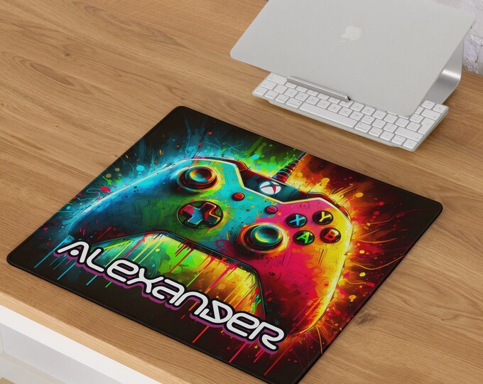 Gaming mouse pad, Custom Desk Mat, Large Mouse Pad, Custom TCG Playmat, Personalized Gift, Christmas Gift, Boyfriend Gift, Husband Gift