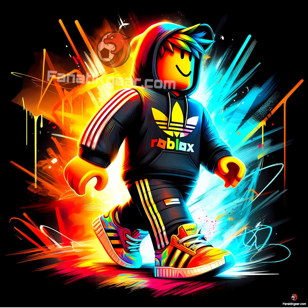 Roblox Print, Roblox Poster, Video Game Birthday Print, Roblox SVG ...