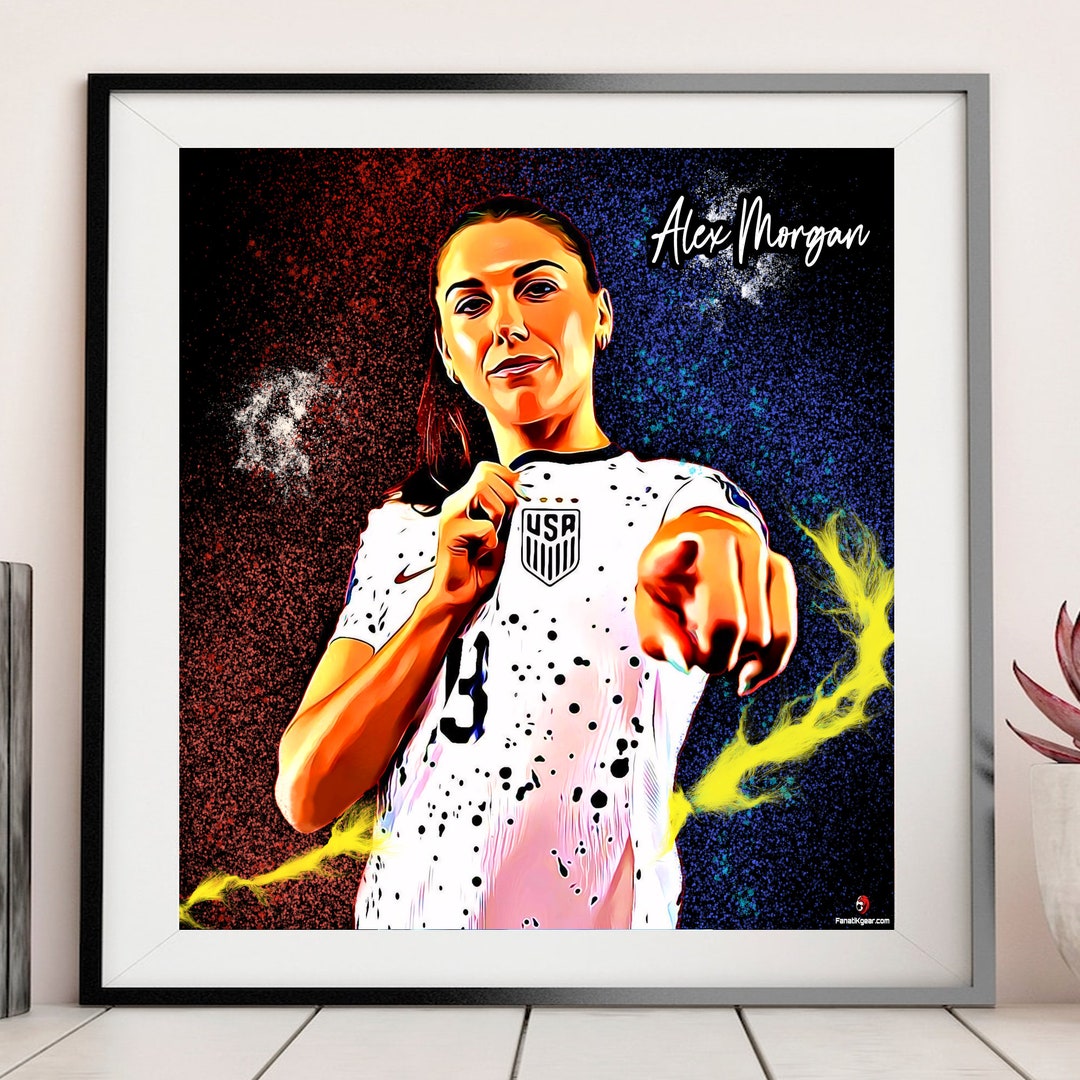 Alex Morgan Poster Printable Morgan Poster Alex Morgan - Etsy