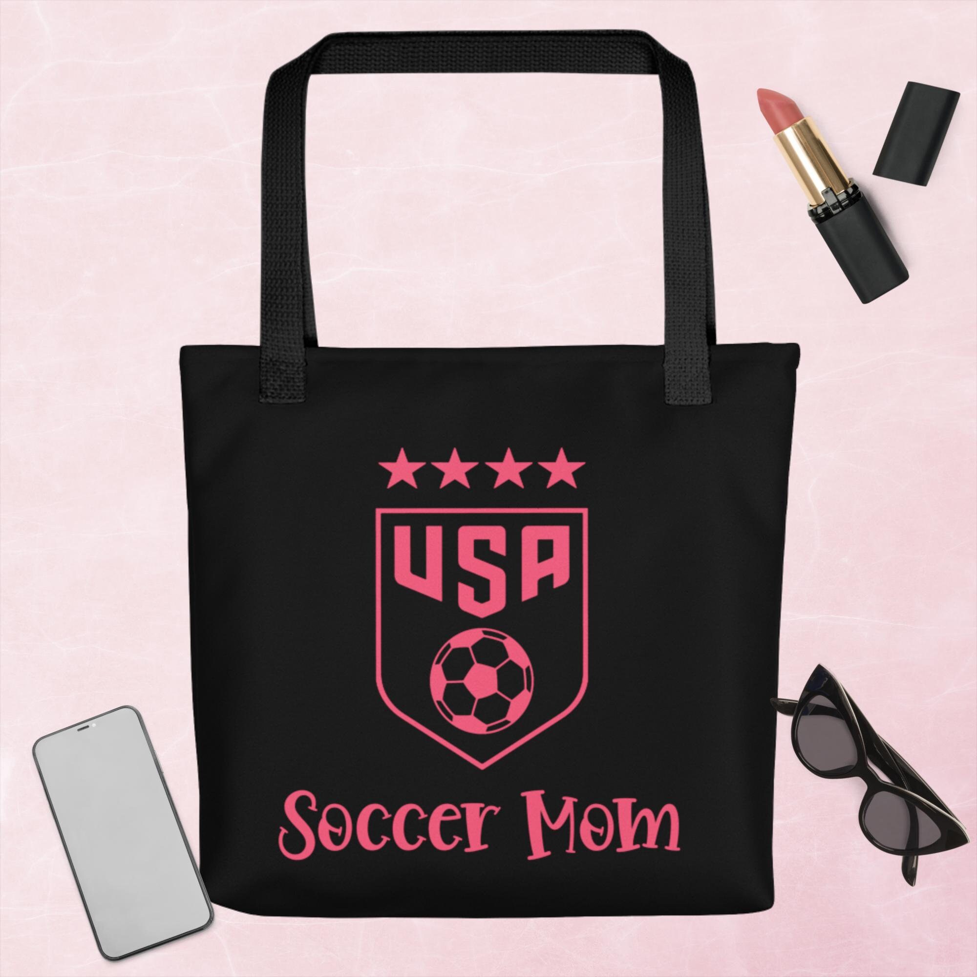 Soccer Mom Tote Bag Soccer Mom Life USA Tote Bag Soccer Mom Etsy