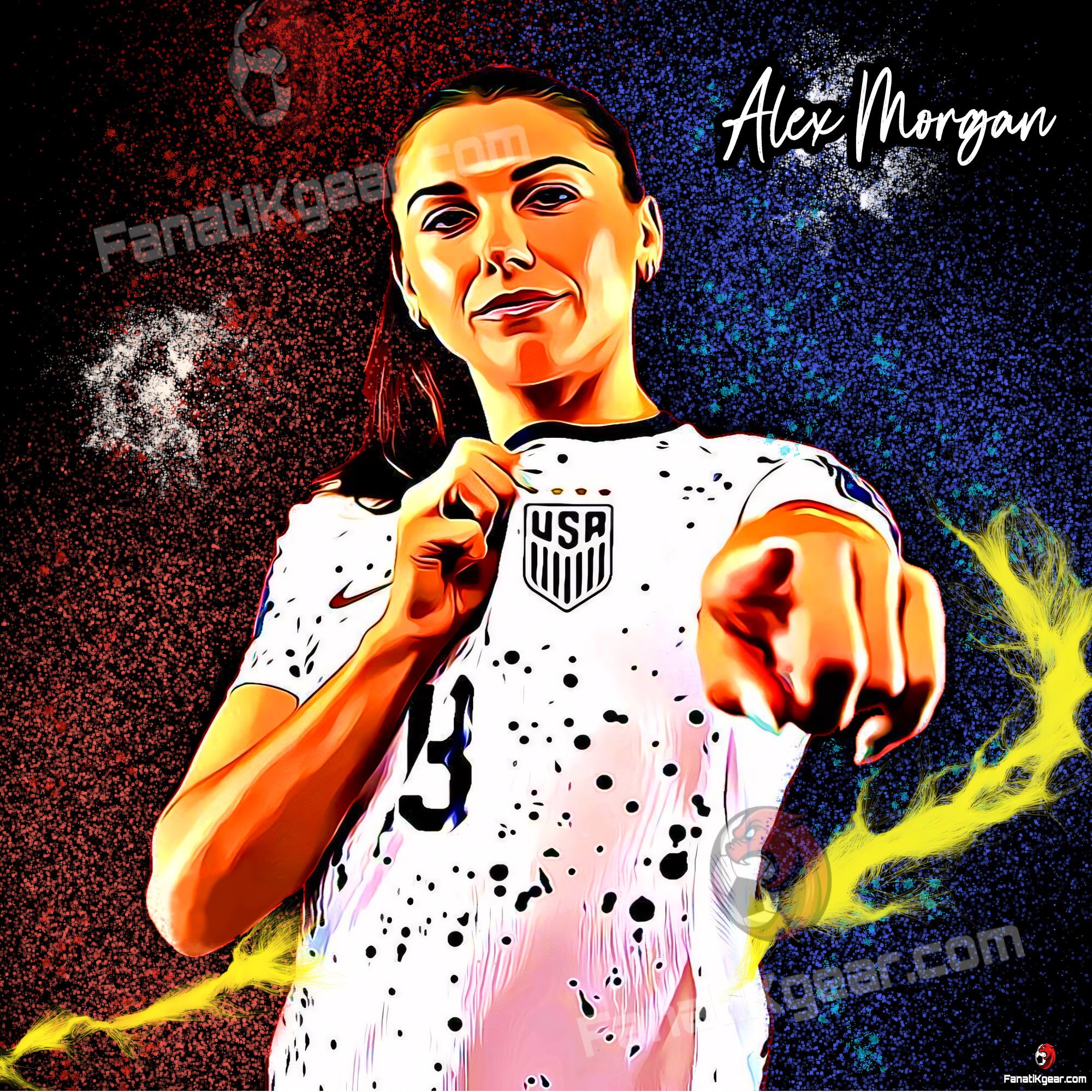 Alex Morgan Poster Printable Morgan Poster Alex Morgan - Etsy
