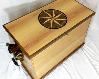 Sea Chest with Secret Compartment