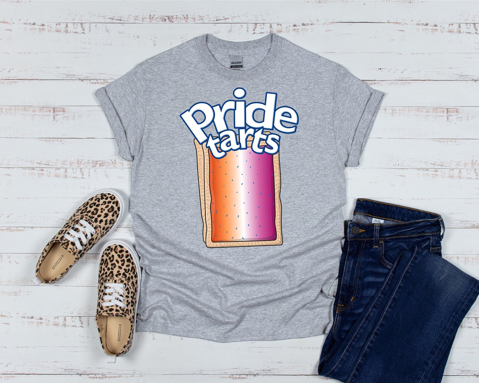 Lesbian Pride Tarts Shirt Lesbian Shirt Lesbian T Etsy