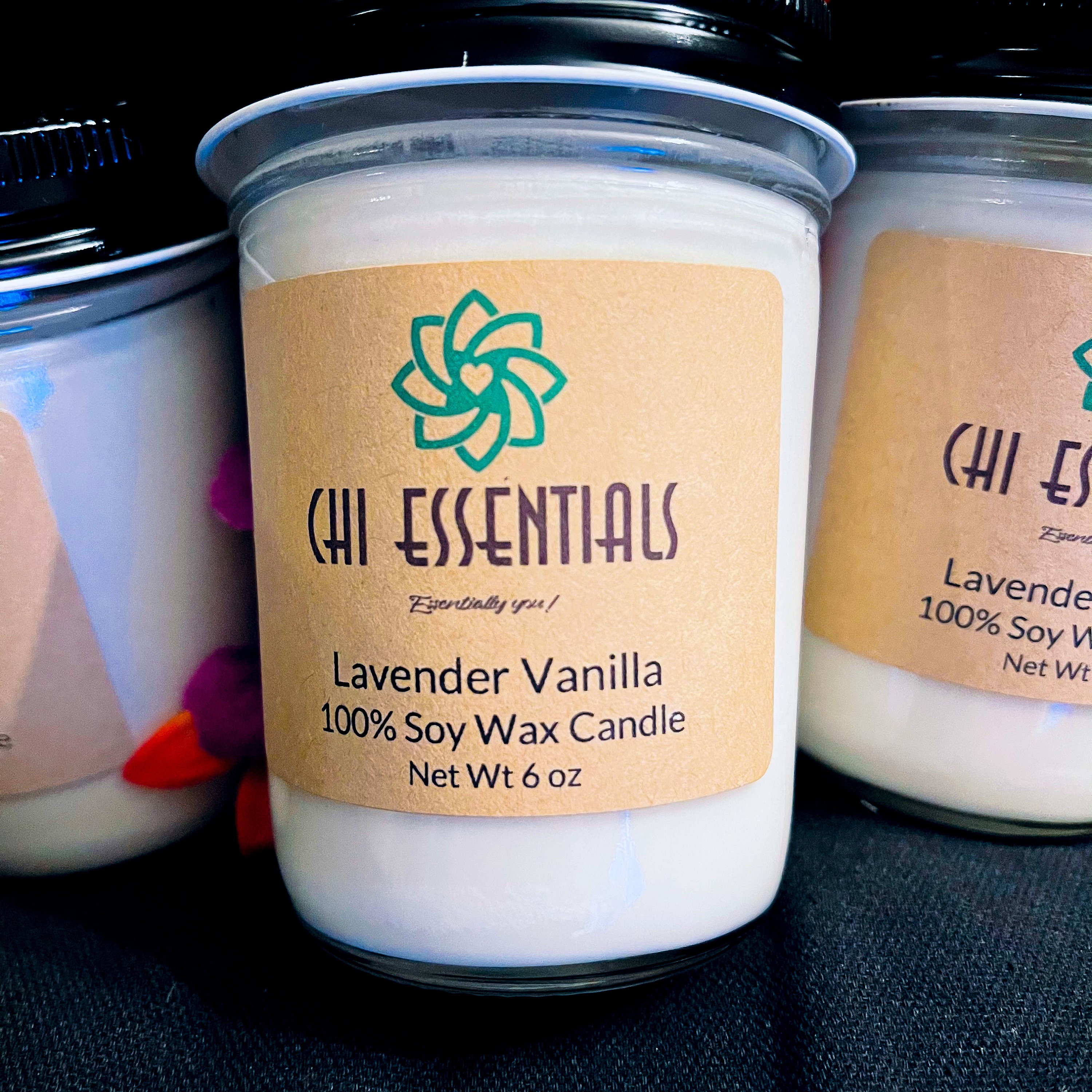 6 oz. Soy Wax Vegan Candles 100 All Natural 3040 Hour Burn Etsy