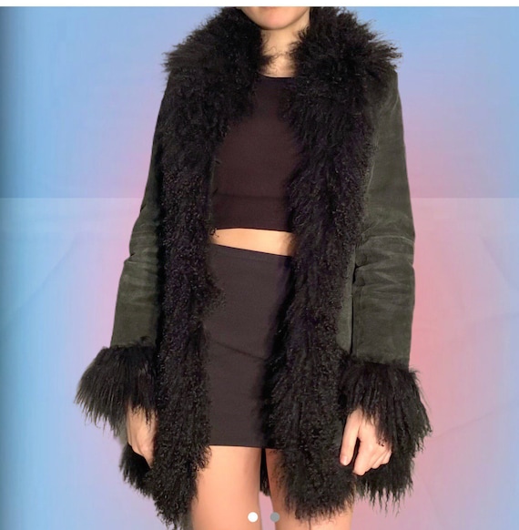 Super cute afghan coat / penny Lane jacket size S