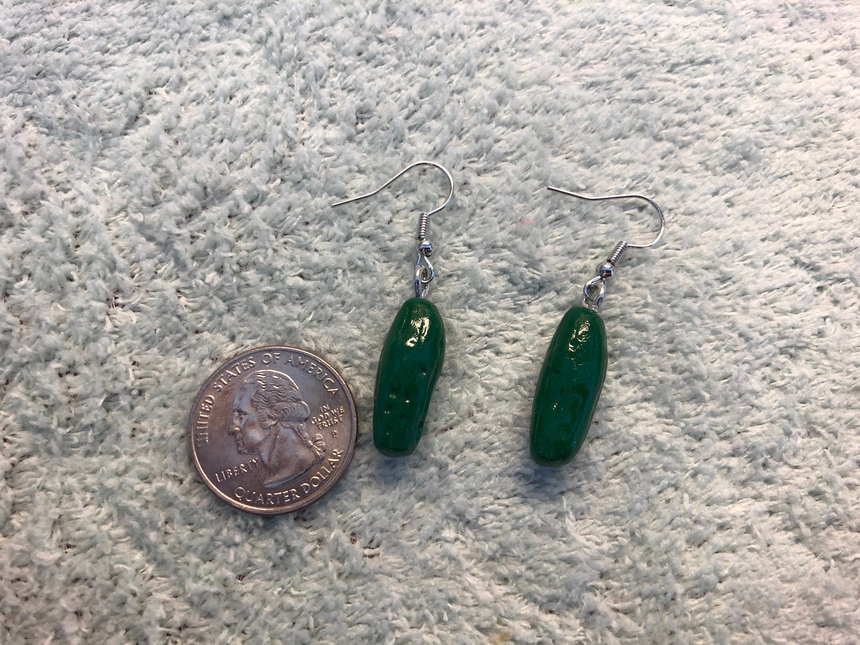 Pickle Earrings Etsy