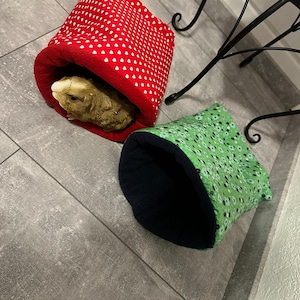 Kuschelsack Meerschweinchen Fleecehaltung Höhle