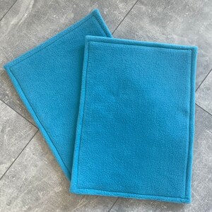 Tapis absorbants pour cobayes, accessoires pour petits animaux doublés en polaire, étanches image 10