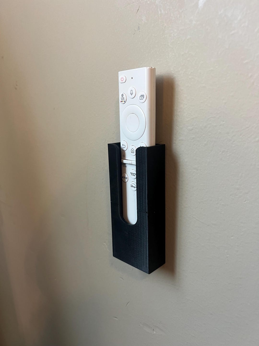 Wall Mounted TV Remote Holder- Works With Thin Remotes - Etsy