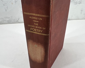 The Viking Book of Poetry of the English Speaking World 1941 Viking Press VTG