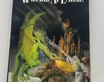 Wizard At Large by Terry Brooks 1988 Hard Cover Dust Jacket Magic Kingdom