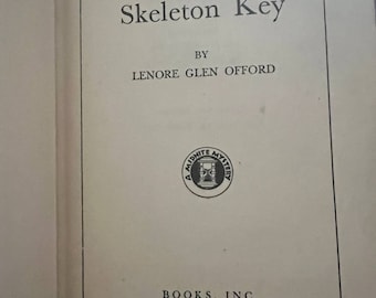 1944 Skeleton Key by Lenore Glen Oxford Hardcover Book War Edition FIRST PRINT