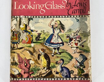 Alice in Wonderland & Through the Looking Glass Lewis Carroll 1946 Junior Library