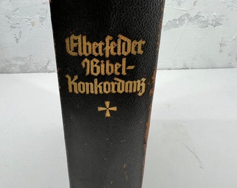 Elberfelder Bibel-konkordanz German Bible Vintage 1967 HC - Etsy