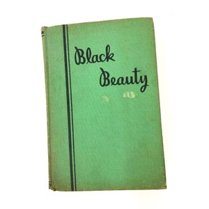 1937 Black Beauty Anna Sewell World Syndicate Publishing Co. HC ANTIQUE Book