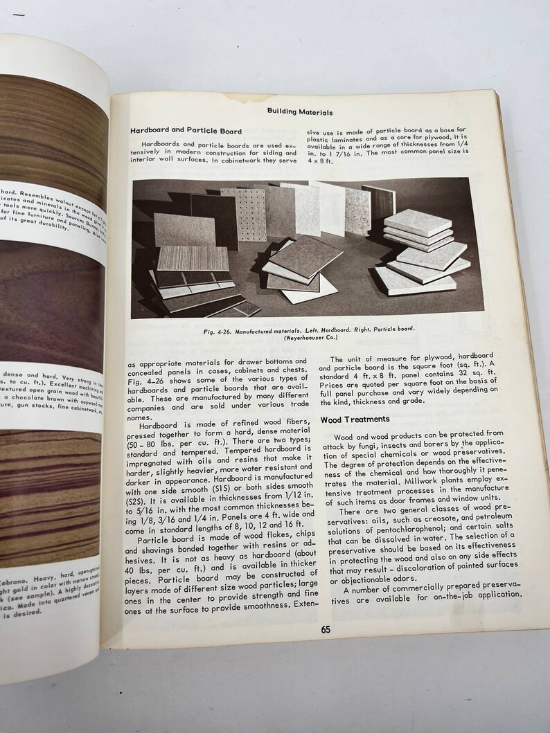 Modern Carpentry Book by Willis H. Wagner 1973 Vintage Hard