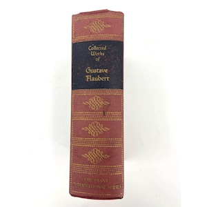 1904 Collected Works of Gustave Flaubert incl. Madame Bovary HCB Antique