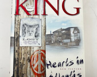 Hearts in Atlantis by Stephen King Hard 1999 First Edition Cover/Dust Jacket