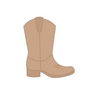 Cowboy Boot Cookie Cutter